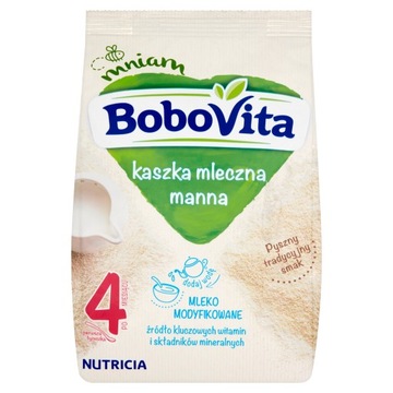 Каша молочная BOBOVITA MANNA 230 г