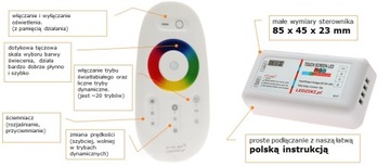 ZESTAW Led 14m 840 diod SMD 5050 Taśma RGB PILOT