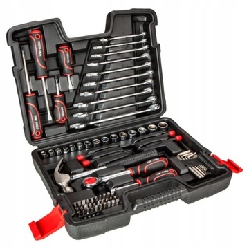 НАБОР ИНСТРУМЕНТОВ TOPEX WRENCHES, 73 ЭЛЕМЕНТА. КОРПУС 38Д500