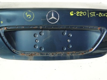 фото thumb №7, Mercedes s клас w220 кришка задня багажника зад