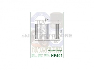 ФИЛЬТР HIFLOFILTRO HF401 HONDA KAWASAKI HF 401