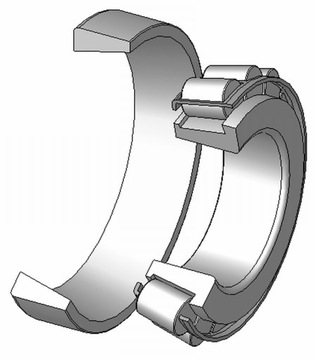 32205 КОНИЧЕСКИЙ ПОДШИПНИК 25x52x19,25 мм 32205 TCT