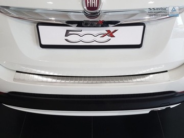 Fiat 500X 14 Накладка, защитная накладка заднего бампера