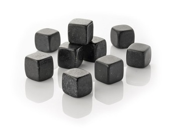 WHISKY STONES DRINK CUBE базальт - 9 шт.