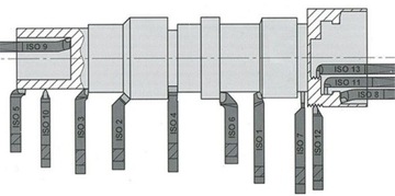 Нож токарный NNWb ISO9R 1212 P20 12x12 3 шт.