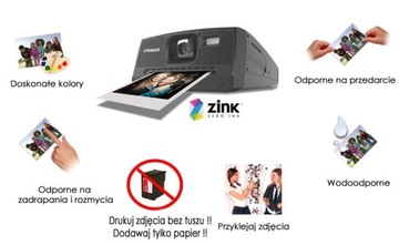 Сменные блоки Бумажные сменные блоки для фотоаппаратов POLAROID SNAP TOUCH SNAP Принтеры ZIP 50 шт.