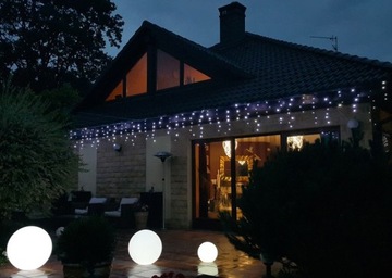 Sople Zewnętrzne 500 LED 25m 8 Funkcji Timer