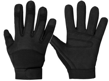 Тактические военные перчатки ARMY GLOVES MIL-TEC Black XL