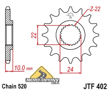 Комплект привода BMW F650 1994-1995 гг. Цепь DiD!