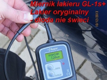 ТЕСТЕР ДАТЧИК ИЗМЕРИТЕЛЬ ТОЛЩИНЫ КРАСКИ GL-1s+