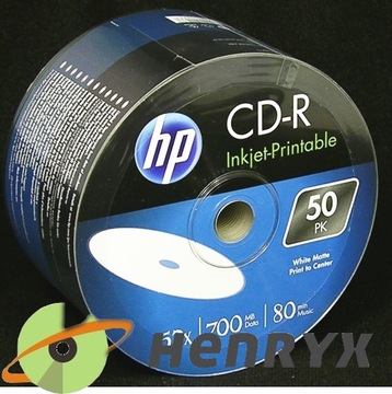 HP CD-R 700 МБ для печати фотографий, 100 шт. + КОНВЕРТ