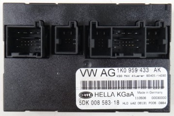 фото thumb №1, Seat altea 07 r 1.6 mpi модуль комфорта 1k0959433k