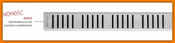 AlcaPLAST APZ10-550M линейный трап 55см с решеткой