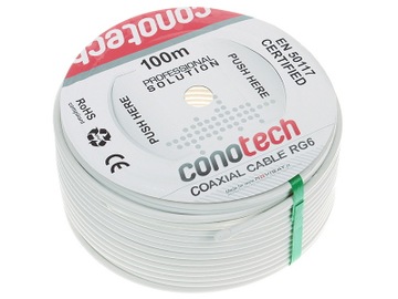 KABEL KONCENTRYCZNY DO ANTEN SAT DVB-T 1 METR 6937