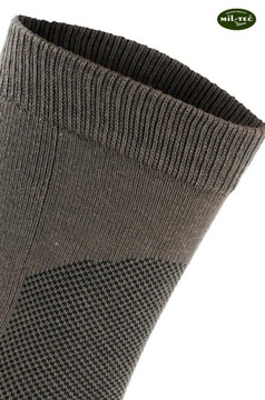 Mil-Tec Skarpety Termoaktywne Krótkie COOLMAX Oliv 42-43