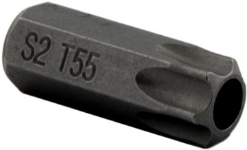 БИТА TORX T55 x30мм 10мм С ОТВЕРСТИЕМ S2