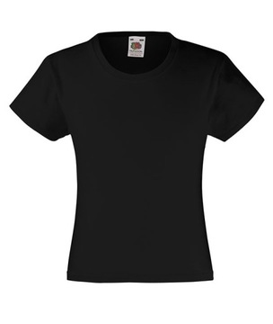 Футболка Fruit of the Loom для девочек Blac 5-6
