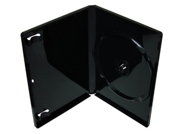 Футляр-коробки 1 x BLACK DVD 14 мм - 100 шт.