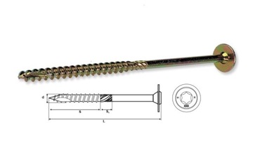 ВИНТЫ КРОВЕЛЬНЫЕ RUSING SCREW 8 x 140мм 50шт.