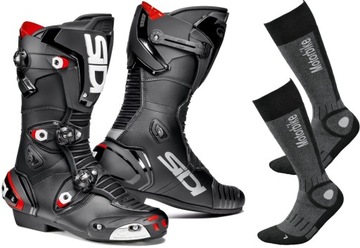 SIDI MAG-1 черные спортивные мотоциклетные ботинки, размер 42