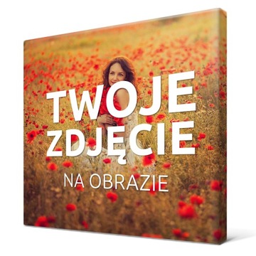 Foto-Obraz Ślubny Twoje zdjęcie 70x70