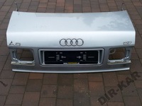 фото thumb №1, Audi a8 крышка багажника задняя серебристая ly7m w цвет