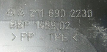 фото thumb №4, Підкрилок правий перед зад w211 4-matic a2116902230