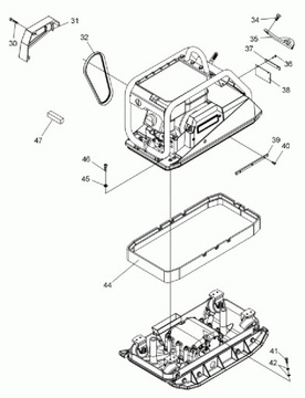 WACKER BPU 3545 BPU 5045 Клиновой ремень 0129814