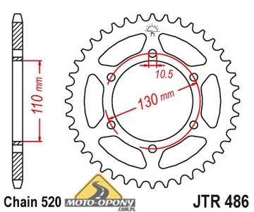 Kawasaki GPZ EX 500 94-09 Комплект приводов X-Ring