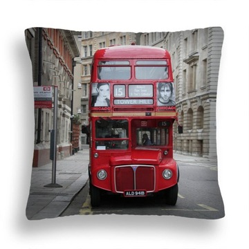 ПОДУШКА MX 12 LONDON BUS RED 40X40