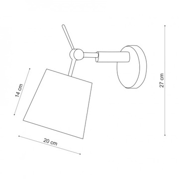 Настенный светильник ZYTA WALL XS AZ2479 Azzardo