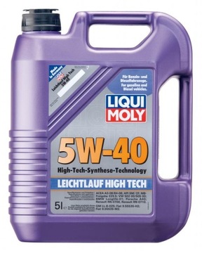 Синтетическое моторное масло Liqui Moly Leichtlauf High Tech 5L 5W-40 2328