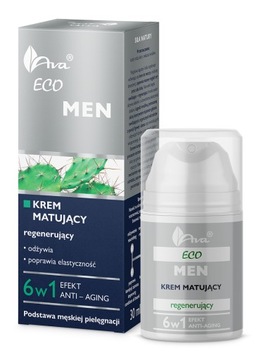 AVA ECO MEN МАТИРУЮЩИЙ РЕГЕНЕРИРУЮЩИЙ КРЕМ 6В1