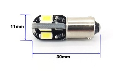 H6W LED BAX9S 12V CANBUS 320LM LAPB