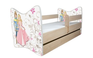 Кровать JUNIOR DELUX BABY BOO ЯЩИК 140 X 70 коврик