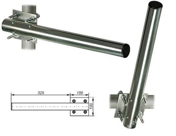 УНИВЕРСАЛЬНЫЙ трубчатый держатель БАЛКОН для антенн DVB-T LTE GSM