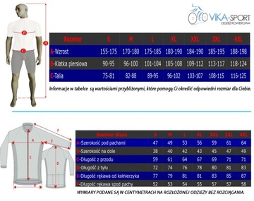Bluza Rowerowa Ocieplana Spinner R-XL VIKASPORT