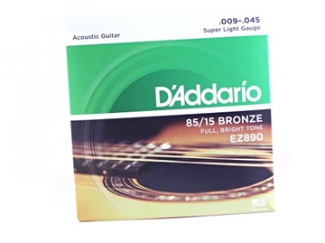 Акустическая гитара Daddario EZ890 9-45 + медиатор!!