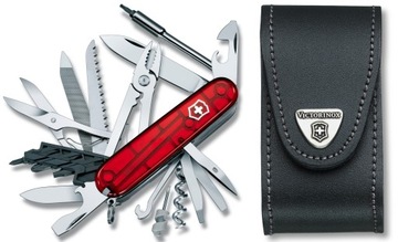 Victorinox 1.7775.T, карманный нож Cyber ​​Tool L + кожаный чехол 4.0521.3