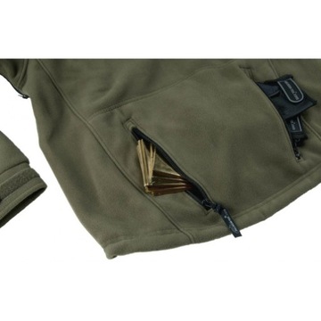 Bluza Męska Polarowa Polar Kurtka Helikon Patriot Gruba i Ciepła Coyote M