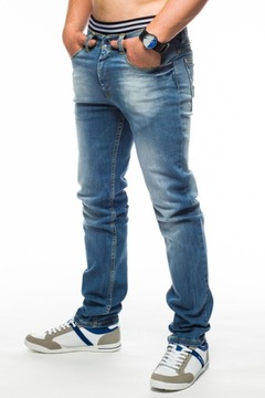 SPODNIE MĘSKIE VANKEL JEANS - 620 - 92CM L32