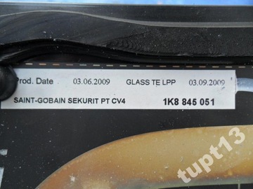 фото thumb №3, Vw scirocco 2009 r стекло задняя оригинал