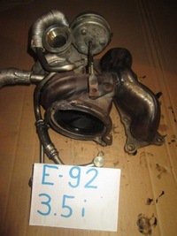 фото thumb №4, Турбонагнітач турбіна bmw 3 e90 ліва 7593016 3.5i