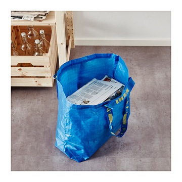 СУМКА для покупок IKEA FRAKTA SMALL BAG 36 л