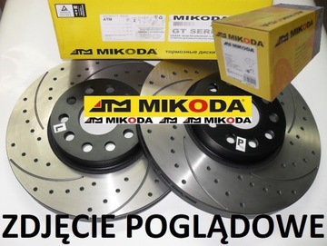 MIKODA 0342 GT ДИСКИ, КОЛОДКИ FIAT IDEA QUBO Пд