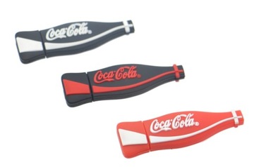 PENDRIVE 16 GB USB BUTELKA COCA COLA CZARNY BIAŁY