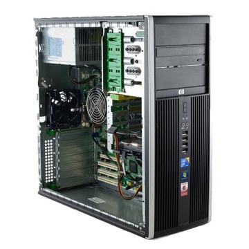 Komputer PC gier HP 4GB DDR3 250GB SSD GeForce 2GB