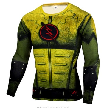 Термоактивная футболка FLASH GYM YELLOW 2XL