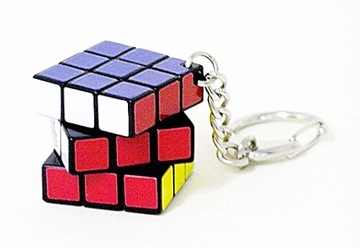 ОРИГИНАЛЬНЫЙ БРЕЛОК КУБИК РУБИКА 3X3 RUBIX