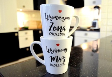 2 W&W MUGS свадебная кружка Свадебный подарок